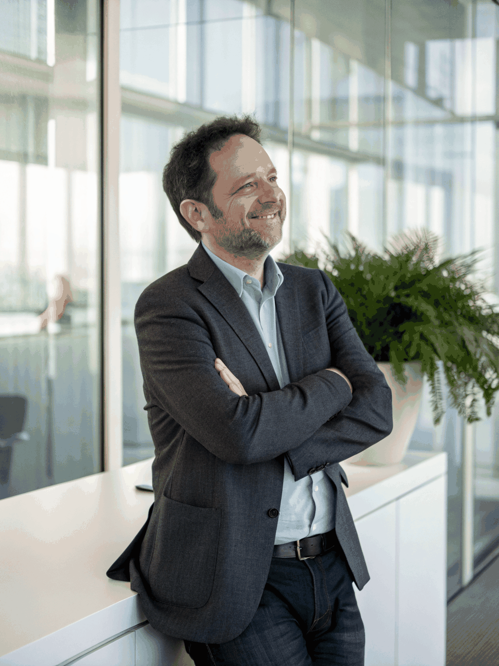 Mark Thompson, senior analyst, professional portrait